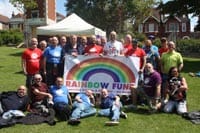 Brighton bear weekend picnic with Lunch Positive