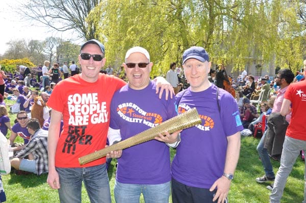 Record number of walkers on Brighton Equality Walk