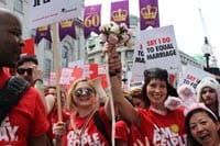 Over 400 join Stonewall’s London Community Pride group