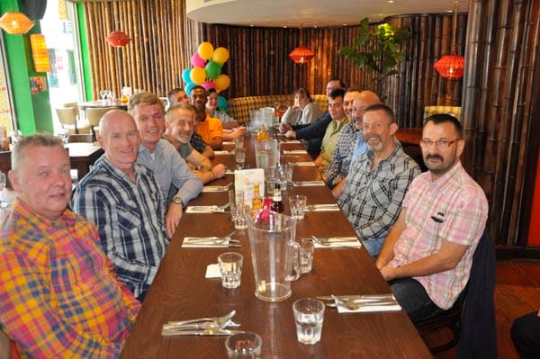 Lunch Positive volunteers treated to lunch by Las Iguanas