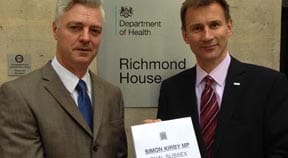 Kemptown MP Kirby keeps up pressure for hospital funding