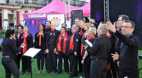 City celebrates IDHOBIT in New Steine Gardens