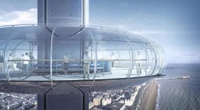 Brighton i360 construction team starts on site