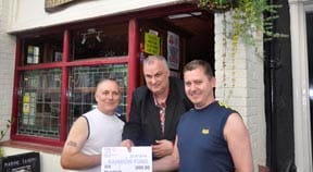 Marine Tavern raise £600 for Rainbow Fund