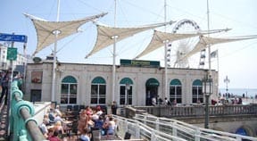 Man found with head injuries by Brighton Sealife Center