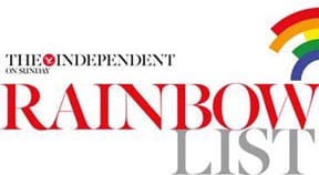 Independent on Sunday ‘Rainbow List’ nominations close at midnight tonight