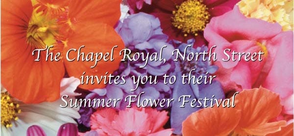 Summer Flower Festival at Chapel Royal