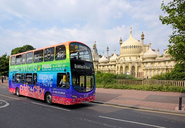 Bus company supports Eastbourne Pride
