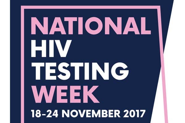 Take a test during National HIV Testing Week 2017