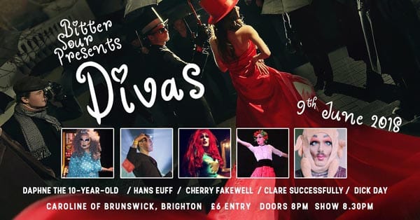 PREVIEW: Bitter Sour presents Divas @Caroline of Brunswick