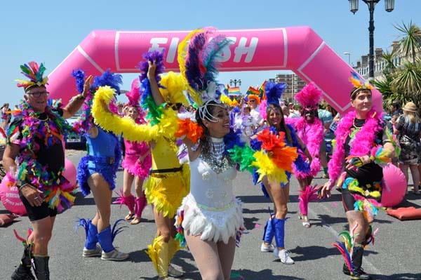 PICTURE DIARY: Worthing Pride – the parade