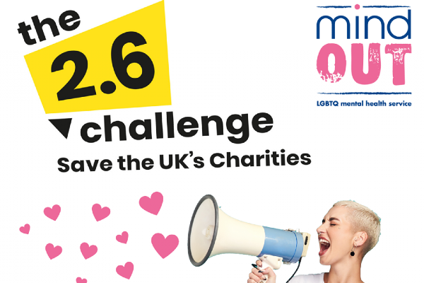 What will you do for the 2.6 Challenge to help MindOut?