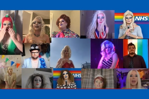 Drag Choir say glamorous  ‘Thank You’ to the NHS