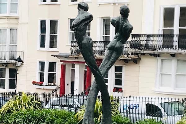 Brighton & Hove Aids Memorial gets spruced up for World Aids Day