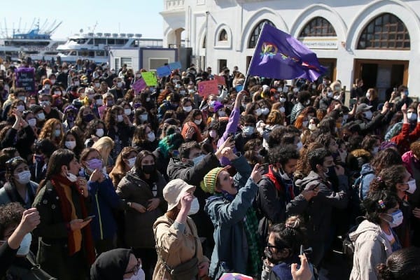 Istanbul protestors demand LGBTQ+ and women’s rights