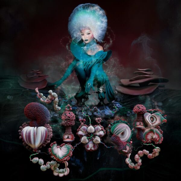 Björk releases her tenth studio album, ‘fossora’ – a reflection on roots, grounding, love and family in the context of an underground mushroom world