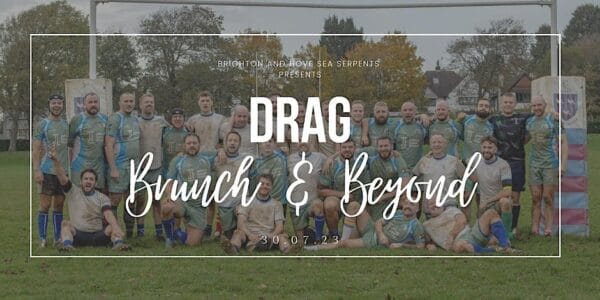 Brighton & Hove Sea Serpents present Drag Brunch and Beyond with Alfie Ordinary and Lazy Susan at Arcobaleno on Sunday, July 30