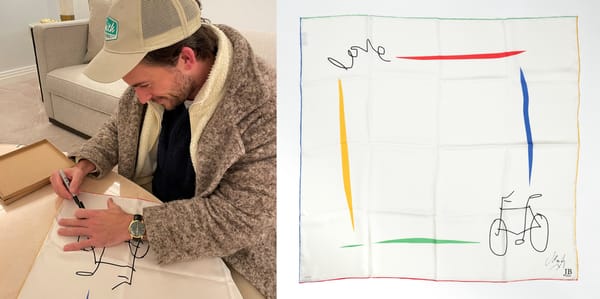 Jonathan Bailey signed scarf and Joe Lycett’s ‘Slags’ go under the hammer for Terrence Higgins Trust’s auction at Christie’s