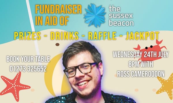 A sssssssizzling Summer Beach Party, Quiz and Fundraiser for the Sussex Beacon at Regency Tavern, Brighton