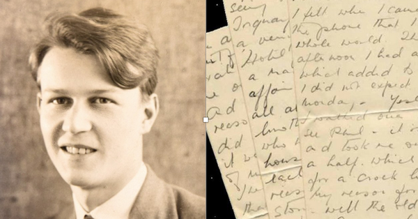Art exhibition inspired by love letters between two gay World War Two soldiers opens in Oswestry Town Museum