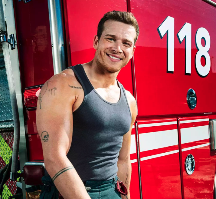 Oliver Stark opens up about playing bisexual firefighter