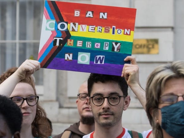 Father praised after revealing he threatened to divorce wife after she recommended “conversion therapy” for their gay son