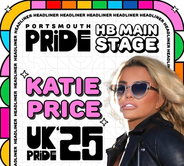 Katie Price to headline Portsmouth Pride