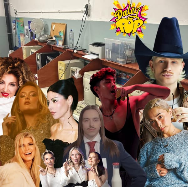 Daley Pop x March 2025 starring MARINA, Miso Extra, ETHAN, Malou Prytz, Tommy Cash, Jessica Simpson, Marcella Bella, LLL and Joost!