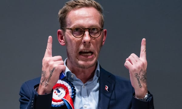 Laurence Fox, who filmed himself burning LGBTQ+ Pride bunting during Pride Month, has been charged for sharing an explicit image of a TV personality