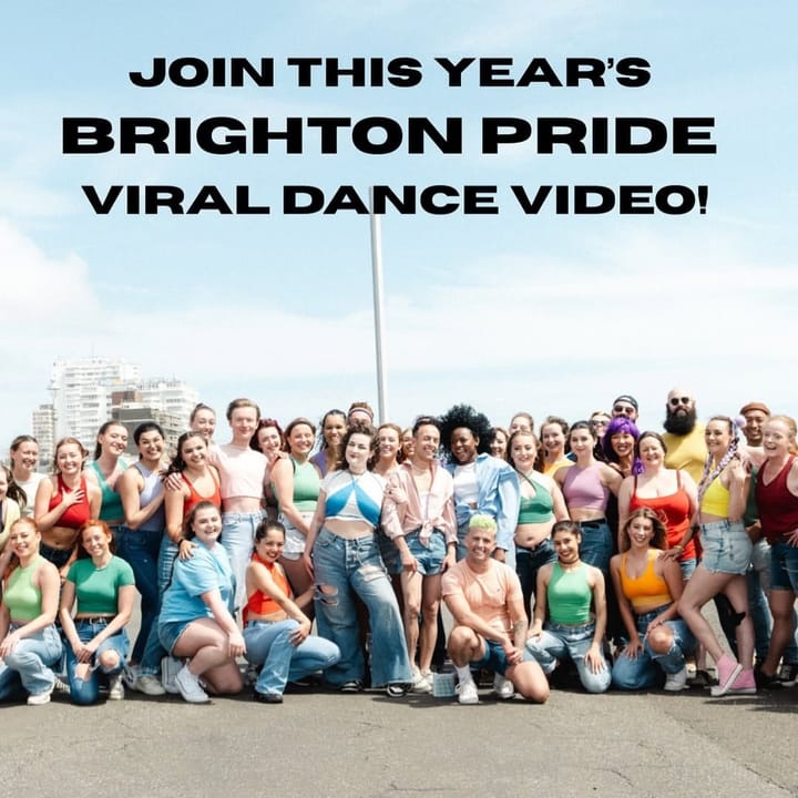Join 201 Dance Company for a powerful celebration of Pride and Trans Joy in Brighton!