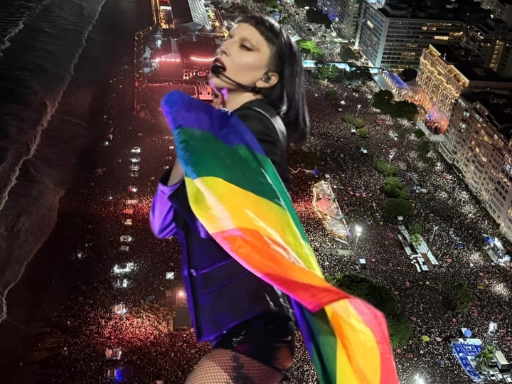 Lady Gaga dedicates record-breaking ‘Mayhem on the Beach’ show in Brazil to LGBTQ+ community