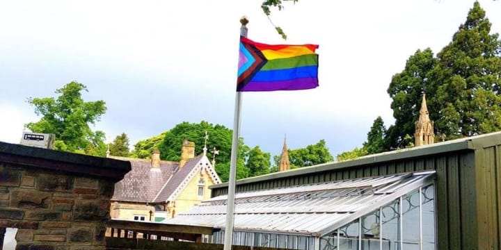 Town of Hexham left saddened following theft of Pride flag