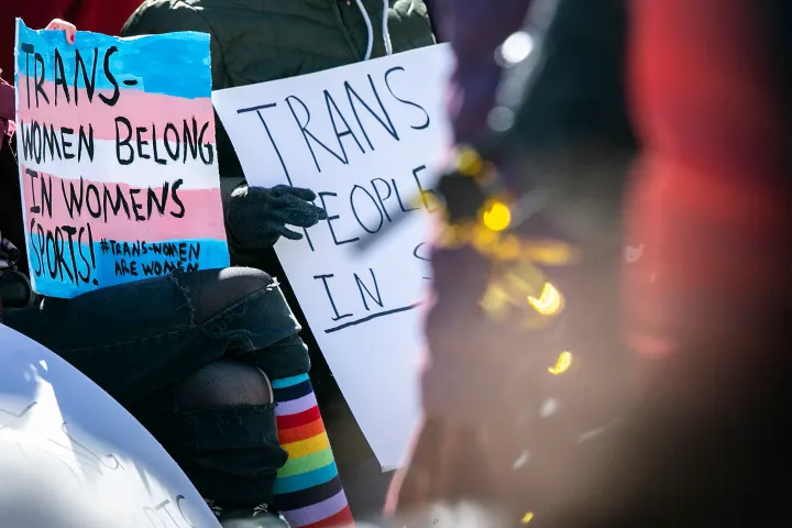 US bans trans athletes from Olympics ahead of LA 2028