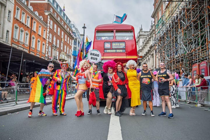 Drag Bus queens slay at Pride in London
