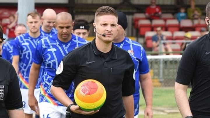 Openly gay referee Ryan Atkin urges clubs to do more to tackle homophobia