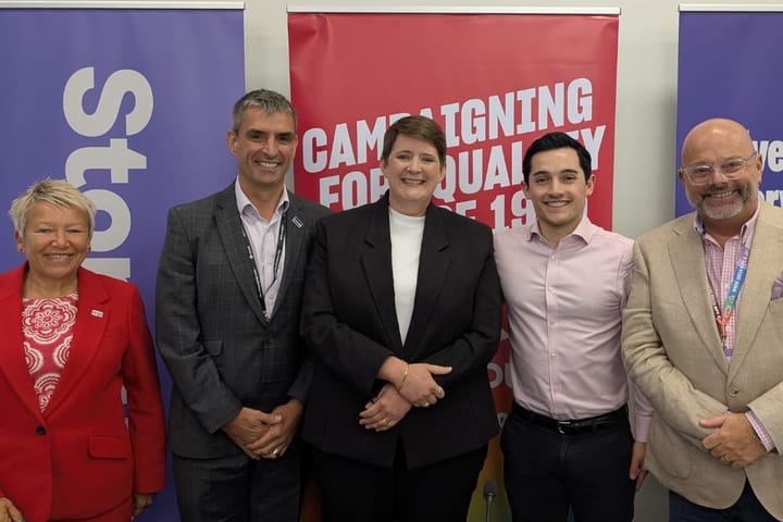 Stonewall hosts panel at Labour Party Conference about "urgent need" to ban conversion practices in the UK