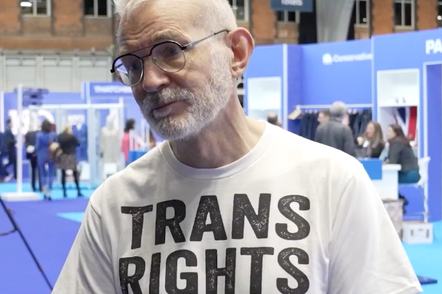 "There were no voices from trans people." Trans Rights activist interrupts ‘one-sided’ trans debate at Tory Party Conference