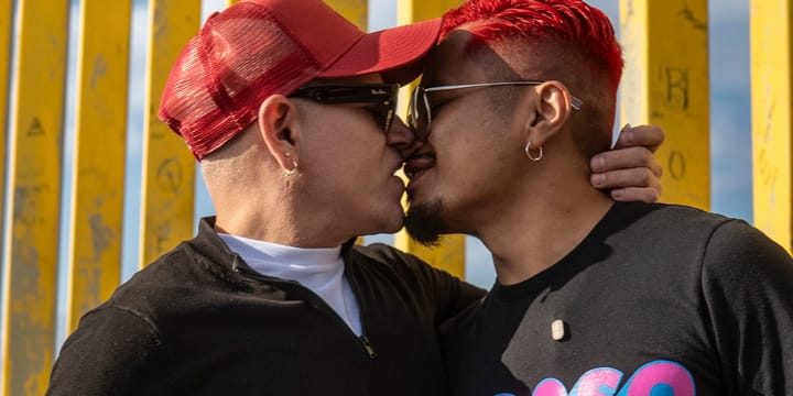 World AIDS Day: Third annual 'International HIV Kiss-In' takes place on United States-Mexico border