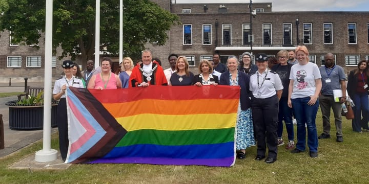 Havering's only LGBTQ+ organisation launches Pride sticker campaign in Romford