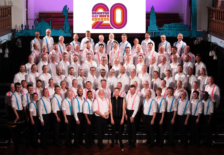 Brighton Gay Men's Chorus announces Valentine's fundraiser at Komedia