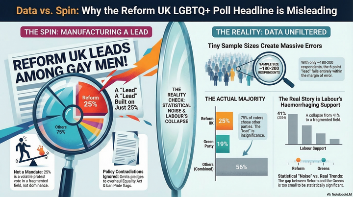How a single poll became a Reform propaganda win — and why you shouldn't fall for it