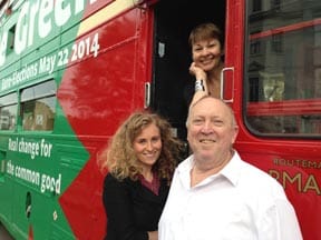 Green Party launch Euro campaign in South East England