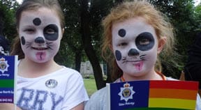 Family fun at Newcastle Pride