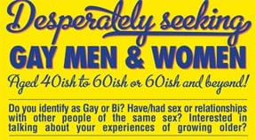 Addressing the concerns of older LGBT people through drama