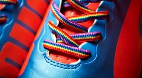 Rainbow Laces campaign to kick homophobia out of football returns