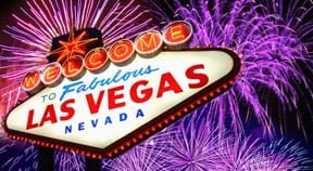 Visitors from six continents to celebrate New Year on the Las Vegas Strip