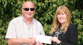 Local taxi firm raises over £5,000 for the Martlets