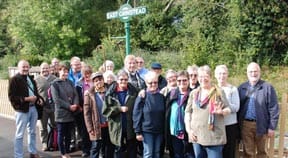 OLDER & OUT visit Bluebell Railway
