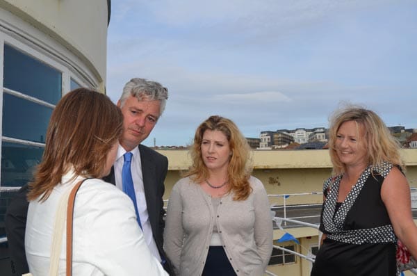 Kemptown MP meets Minister to lobby on behalf of Saltdean Lido