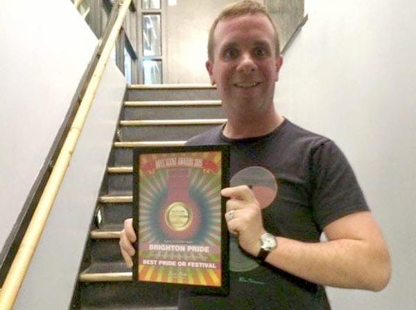 Brighton Pride scoops Best Pride or Festival in Boyz Magazine Awards